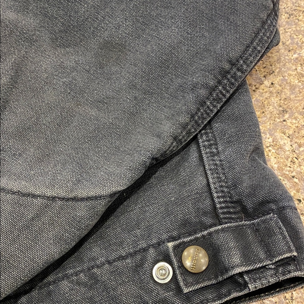 Carhartt Detroit Jacket J97 PTL Medium Petrol Work Wear Utility - Picture 13 of 17